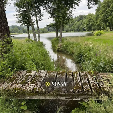 Gite Maison Du Trottoir, Sussac Extérieur photo